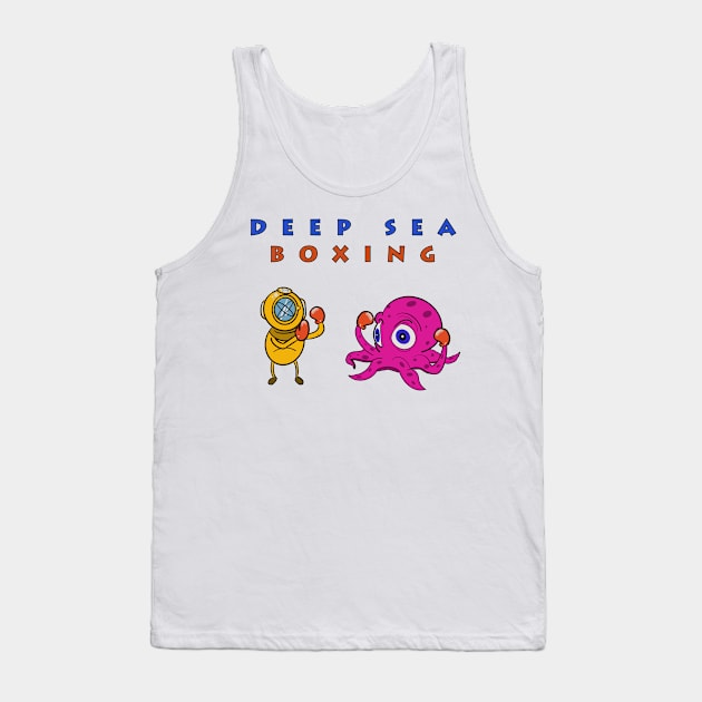 Deep Sea Boxing Tank Top by Milasneeze